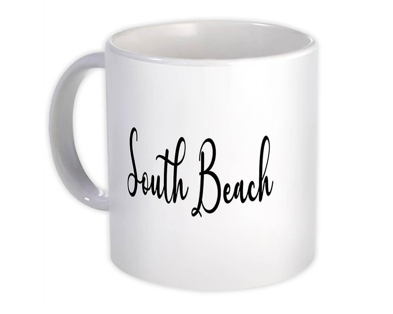 Gift Mug: South Beach Cursive