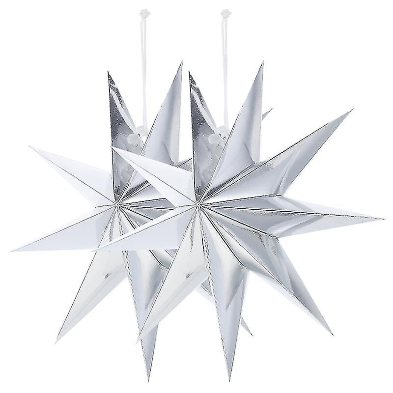 2pcs Nine Pointed Paper Lampshades