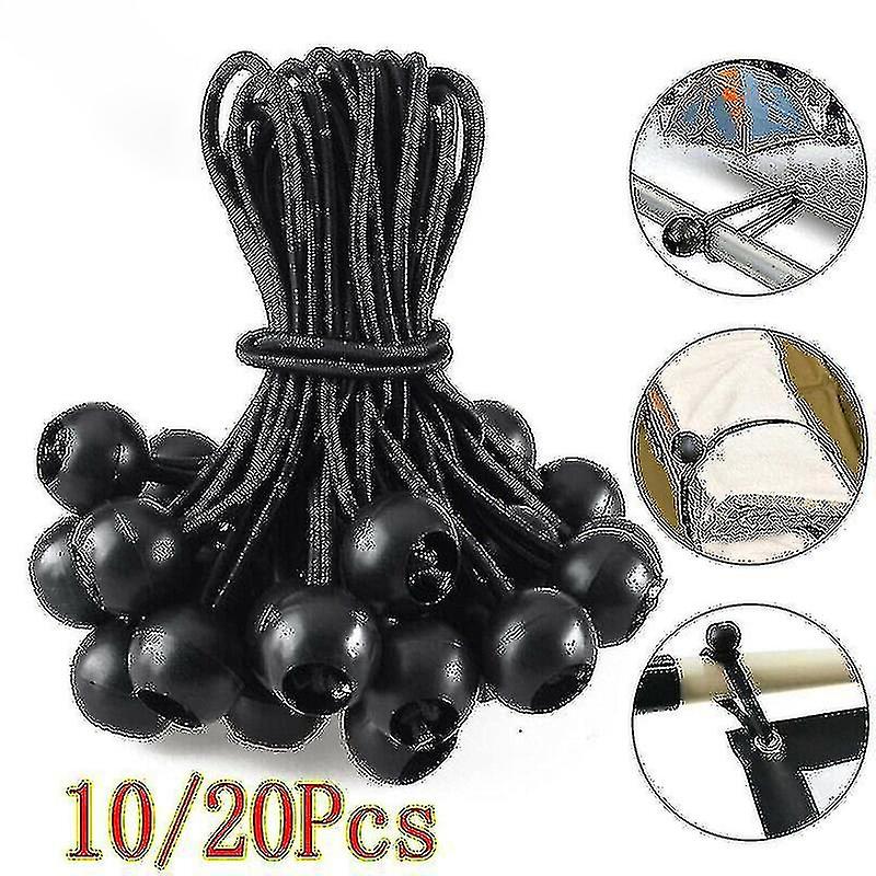 10 adet / 20 adet plastik top, yüksek bungee ipi, kayış, trambolin, çadır bagajı, bungee ipi, kayış, bal