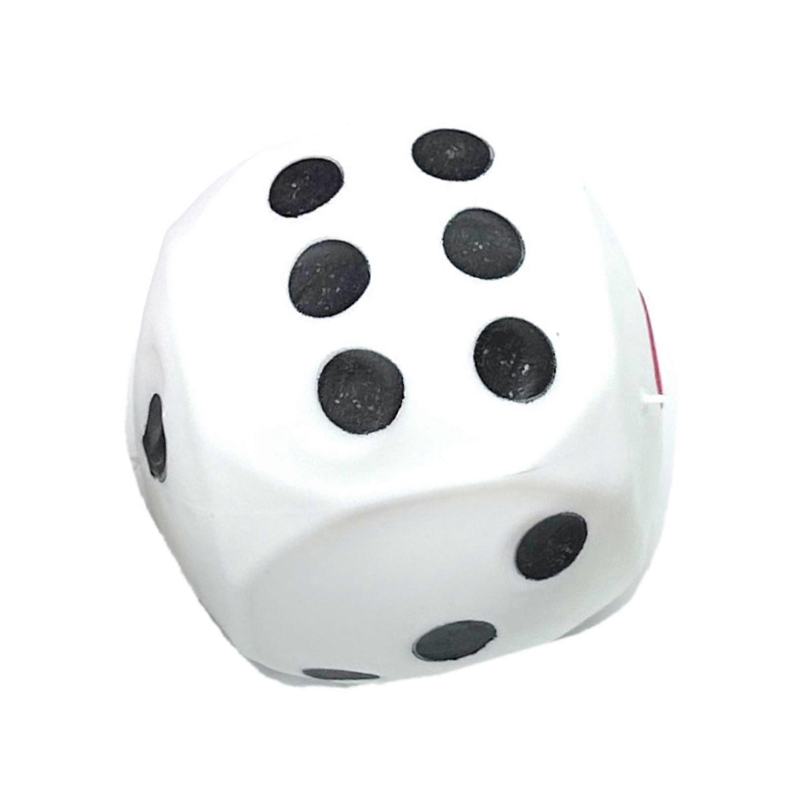 サイコロストレスボール快適なソフト弾力のあるストレスリリーフダイス指先のおもちゃ子供大人