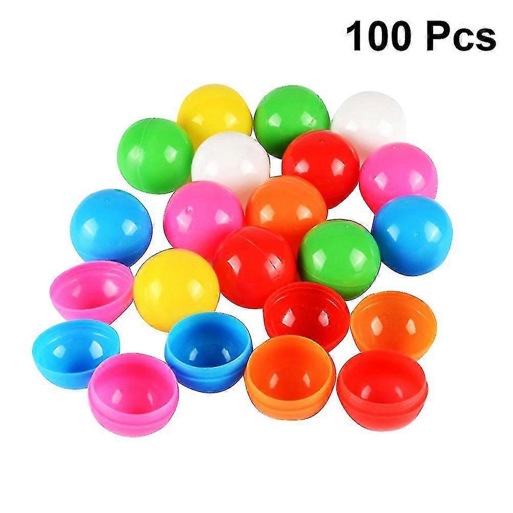 100pcs 3cm Colorful Balls Party Game Ball Prop (5 Color, Mixed Package)