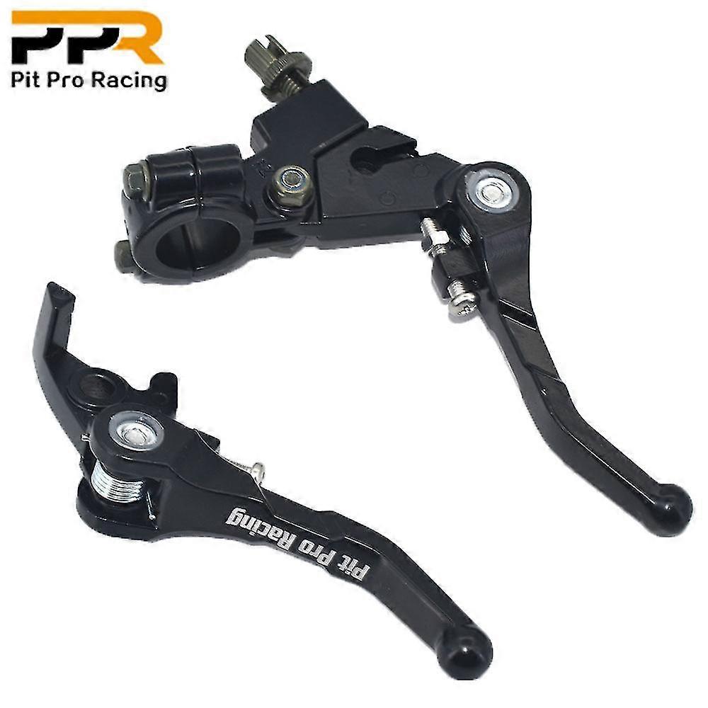 ייחודי 140 סמ"ק 125 סמ"ק 110 סמ"ק אופני עפר כרום ידית בלם מצמד מתקפל עבור מוט ידית 7/8 "מתאים לאטומיק Dhz אוריון בוסואר Bse