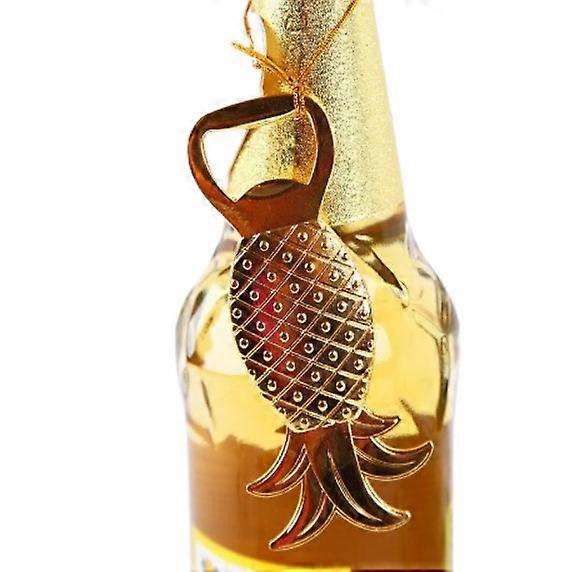 Beer Bottle Opener Golden Pineapple Gift