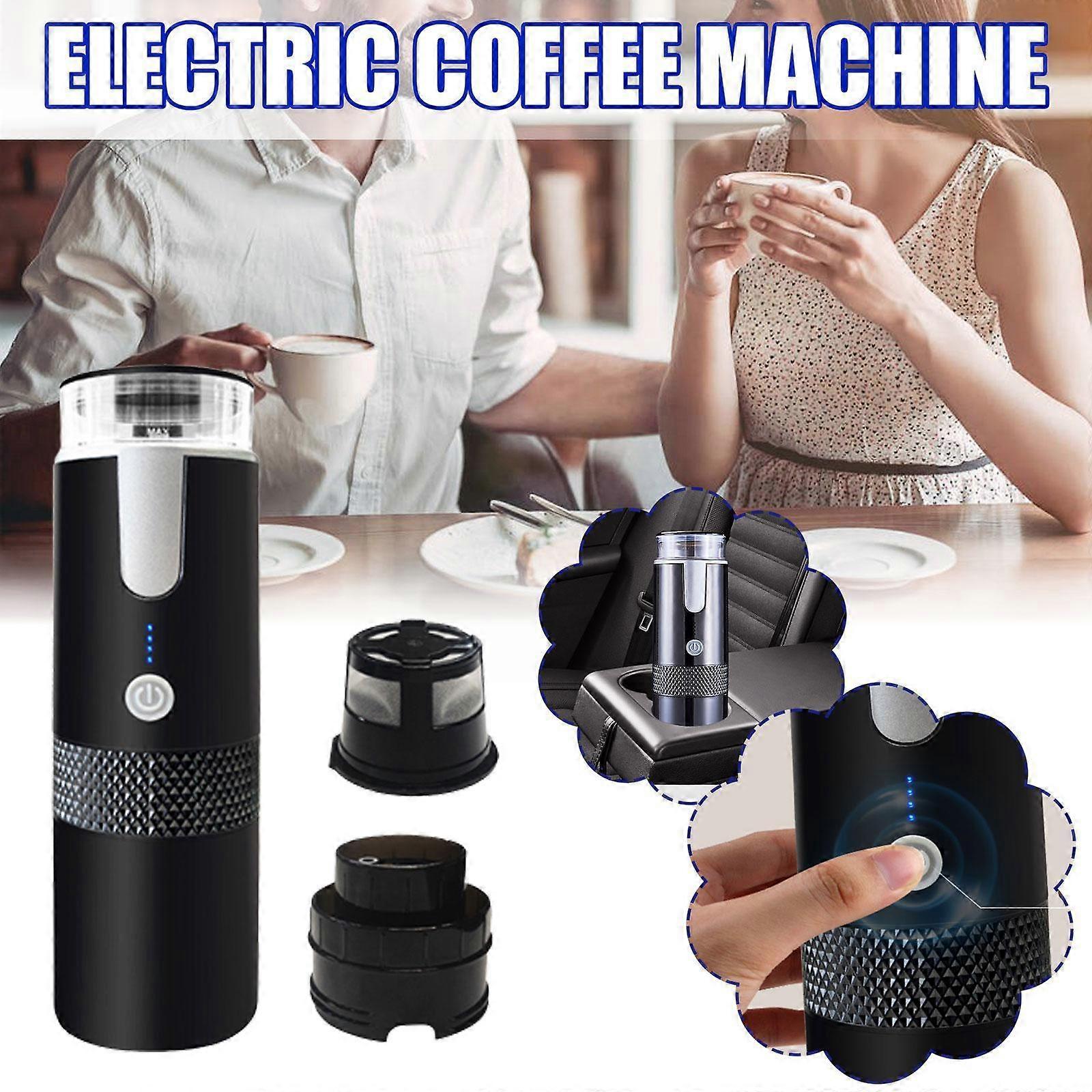 Pod &amp; Powder 2 In 1 Electric Espresso Coffee Maker Capsule Machine Rechargeable Mini Portable Machine Coffee Coffee Nespres I2K5