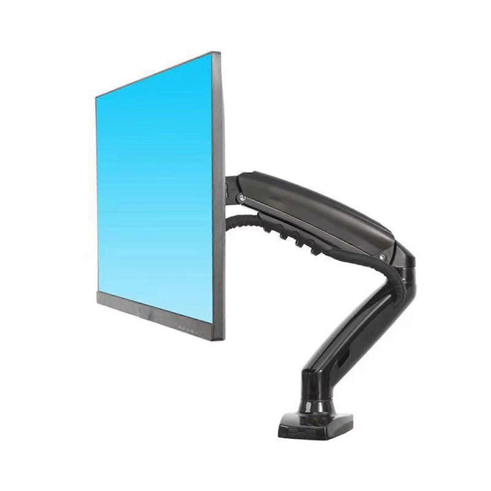 Single Monitor Arm +85/Minus 30 Tilt Angle 2 to 9KG Load Bearing Vertical Screen Up Down Stand for 17in To 30in Display