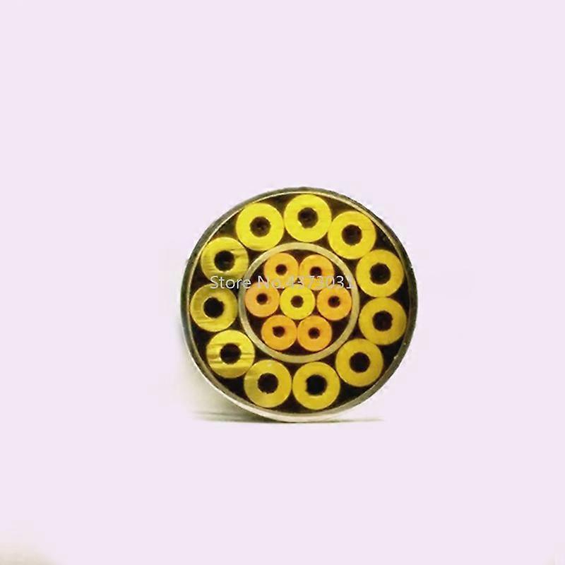 New 6mm Mosaic Pin Rivets for Knife Handle Screw Decorate 21 Kinds Design Exquisite Style Knife Handle Tool Length 90mm