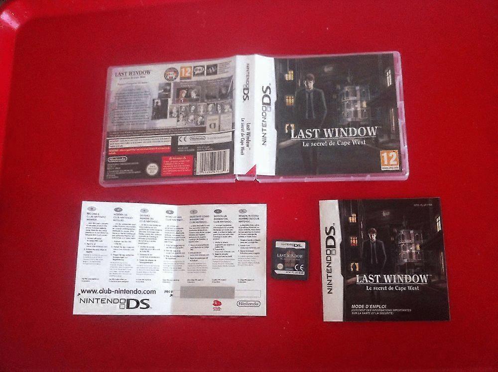 Last Window The Secret of Cape West (Nintendo DS) - PAL - New & Sealed