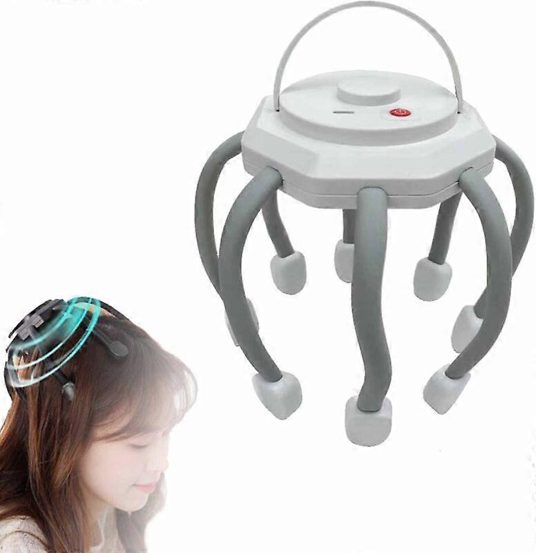 Ultra Scalp Massager, Electric Octopus Scalp Massager With 3 Modes, 360 Degree Head Massager Scalp Stress Relax