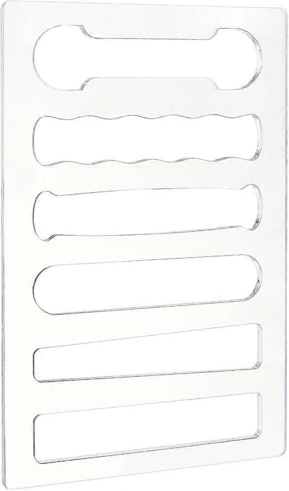 Transparent Acrylic Templates Clear Free Motion Quilting Rulers and Templates Set for Machine Quilting Supplies Quilting Design Quilting Patterns with