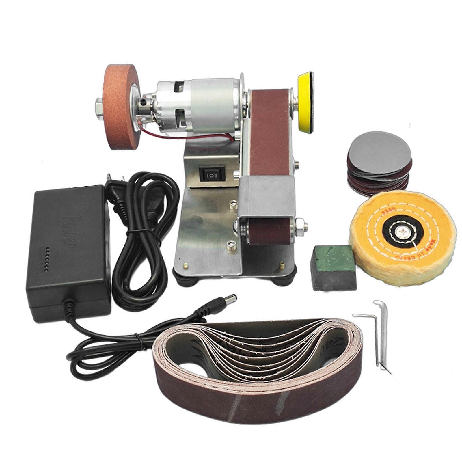 Polishing Machine 4000-9000RPM Belt Sander Fixed Angle Knife Sharpener