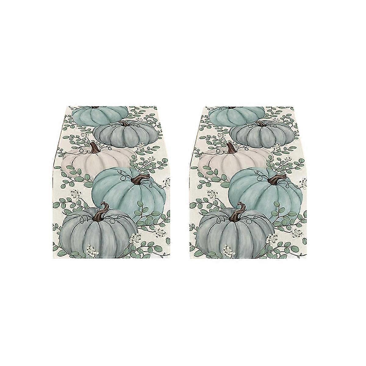 Fall Thanksgiving Tablecloth Table Runner Table Decoration Party Pumpkin Style