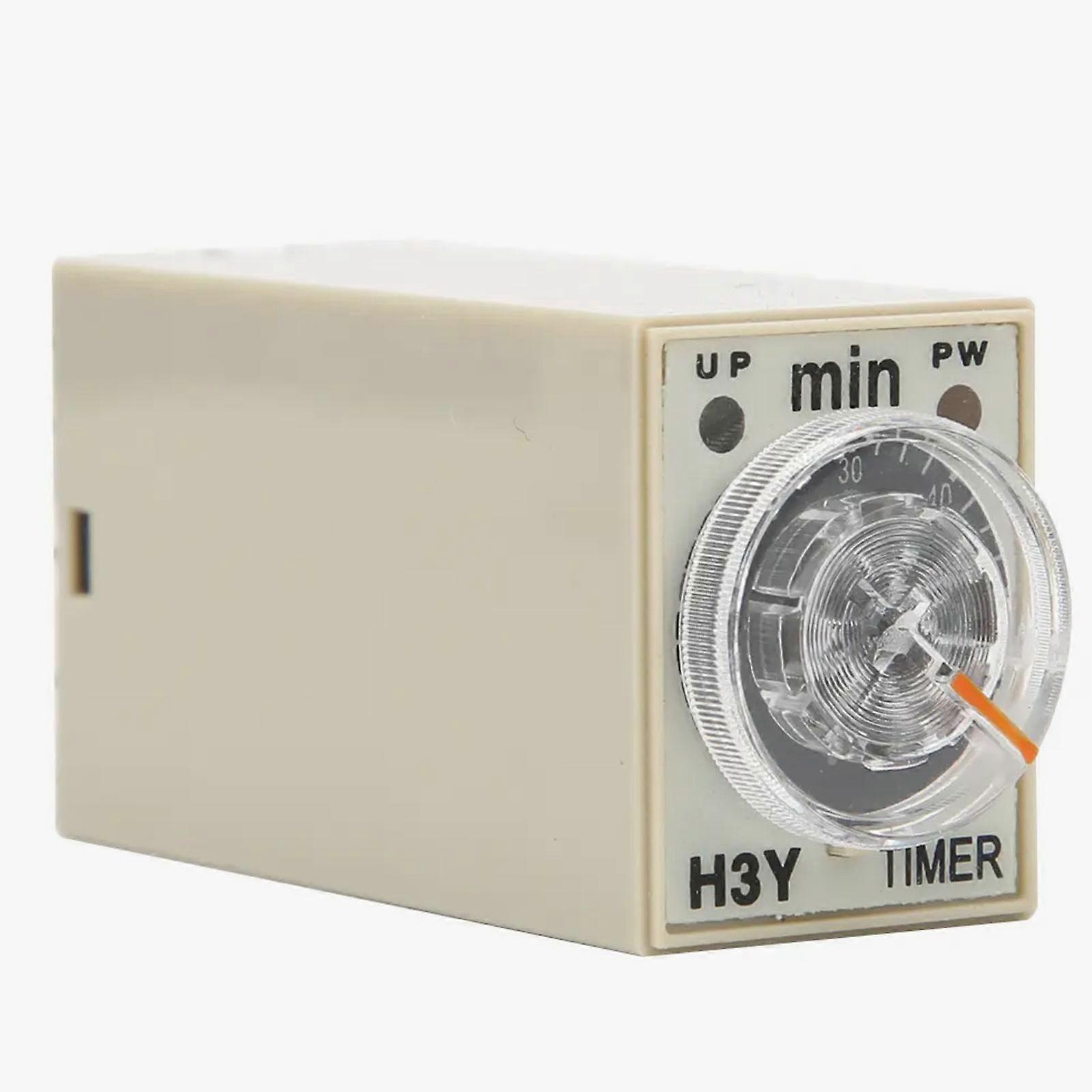 H3Y-2 Power Timer Relays 8 Pin High Accuracy 0-60 Minutes Delay Timer Dial Type Delay Timer