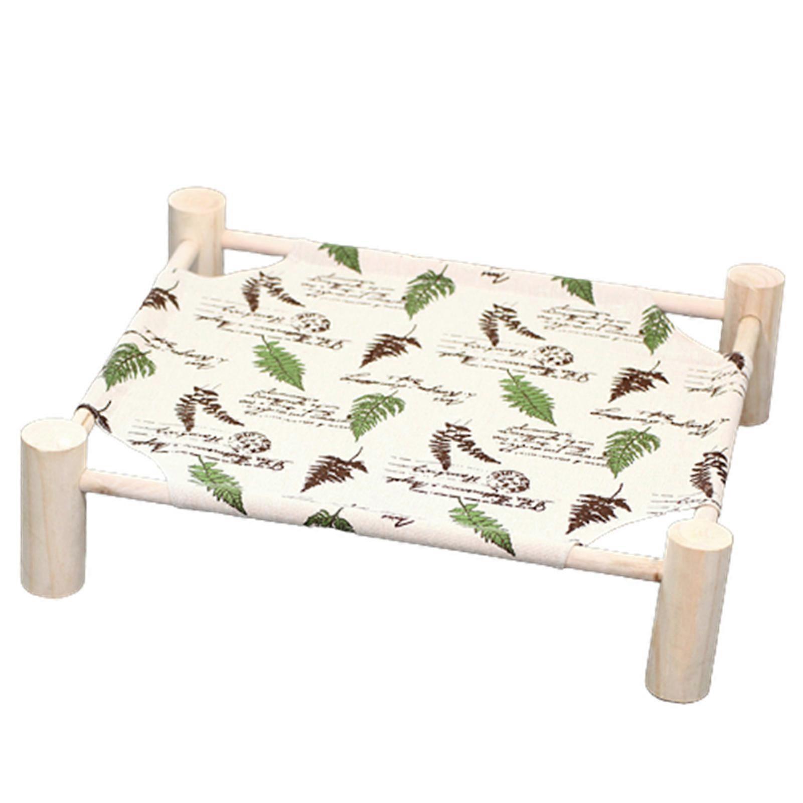 Holz Haustier Feldbett Abnehmbar Erhhte Hundebett Sommer atmungsaktives  Katzenbett | Fruugo DE