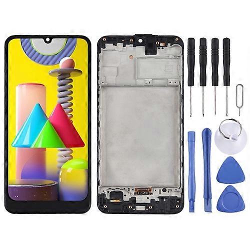 TFT LCD Screen for Samsung Galaxy M31 / Galaxy M31 Prime Digitizer Full Assembly with Frame