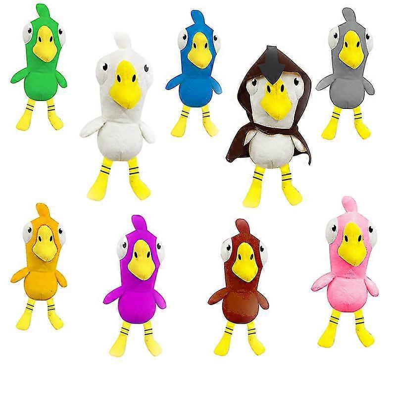 Goose Goose Duck Game Same Style Doll-goose Goose Duck Plush-gifts For Little Ones - Bedtime Pillows-25cm