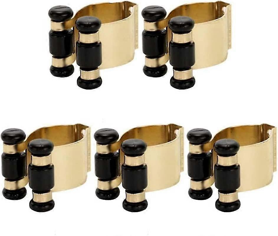 5pcs φορητός χρυσός κάτοχος ραβδιών πισίνας μετάλλων/μπιλιάρδου Cue τοίχου