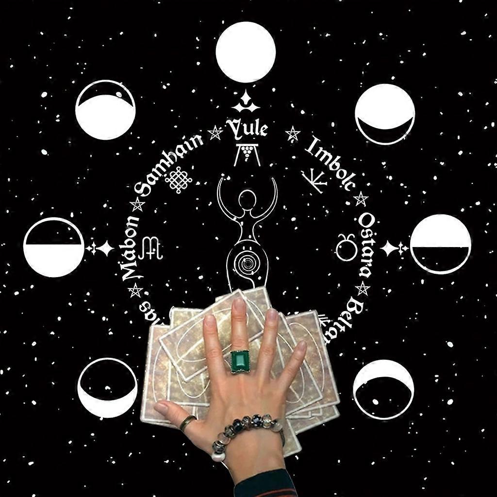 Pendulum Dowsing Divination Table Cloth Astrology Board Game Card Oracles Pad