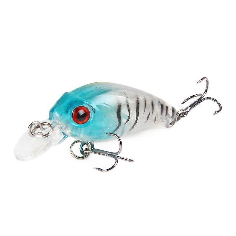Fishing Lure, 2 Pcs Plastic Hard Bait Fishing Hooks 3D Artificial Fish Lures,  Wobbler Artificial Bait Lures 4.5cm | Fruugo NO