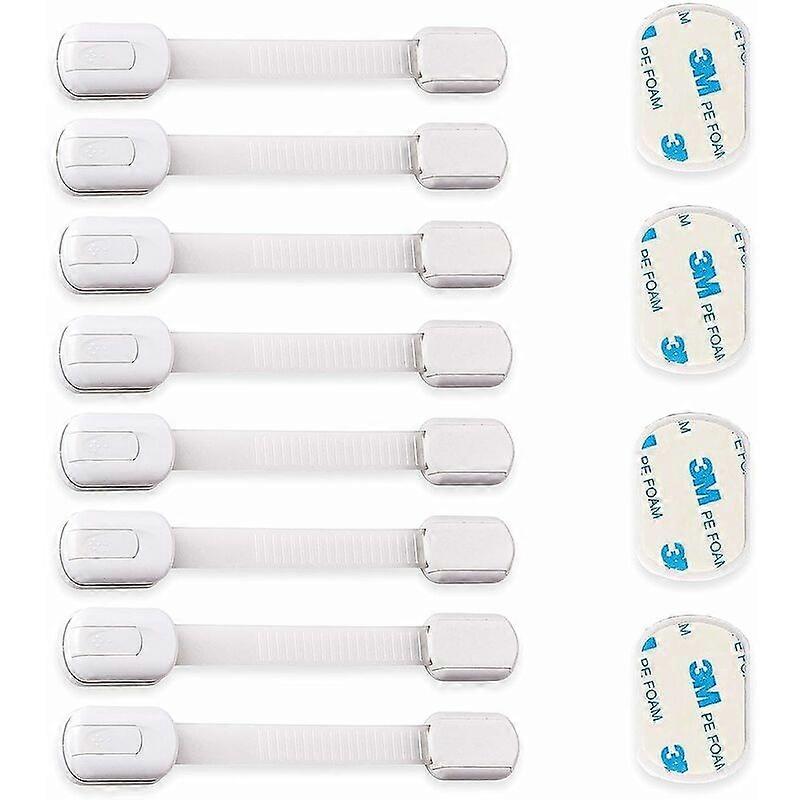 Easy to Install Adjustable Child Lock 10 Pack No Tools Required