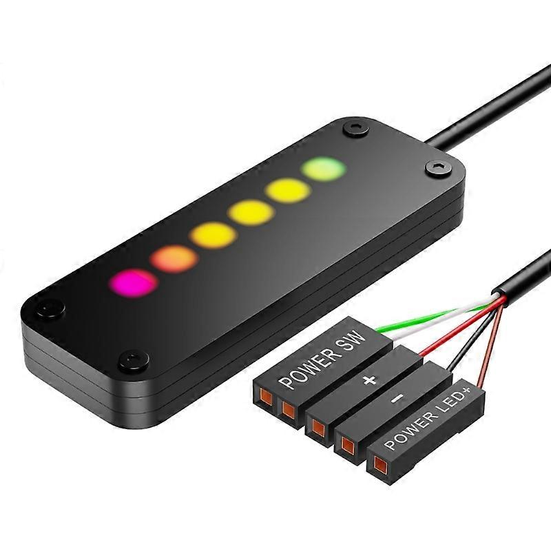 Desktop-Computer-Netzschalter Desktop-PC-Steuerung Power SW-LED-Steuerschalter