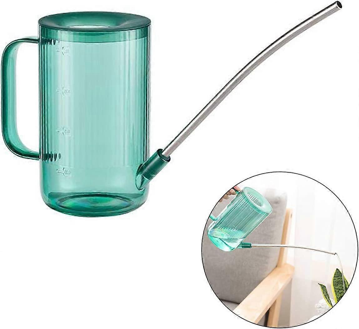 Flower Watering Can,Clear Plastic Watering Can,Green
