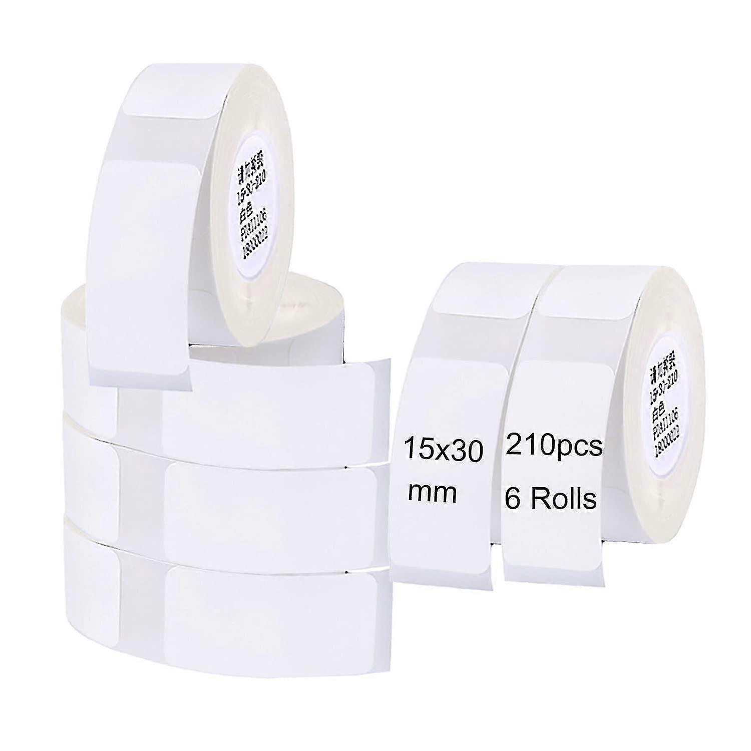 Adhesive Niimbot D11 Labels Maker Tape, Waterproof Thermal Bar Code Label Printer Paper Stickers Labeler Roll