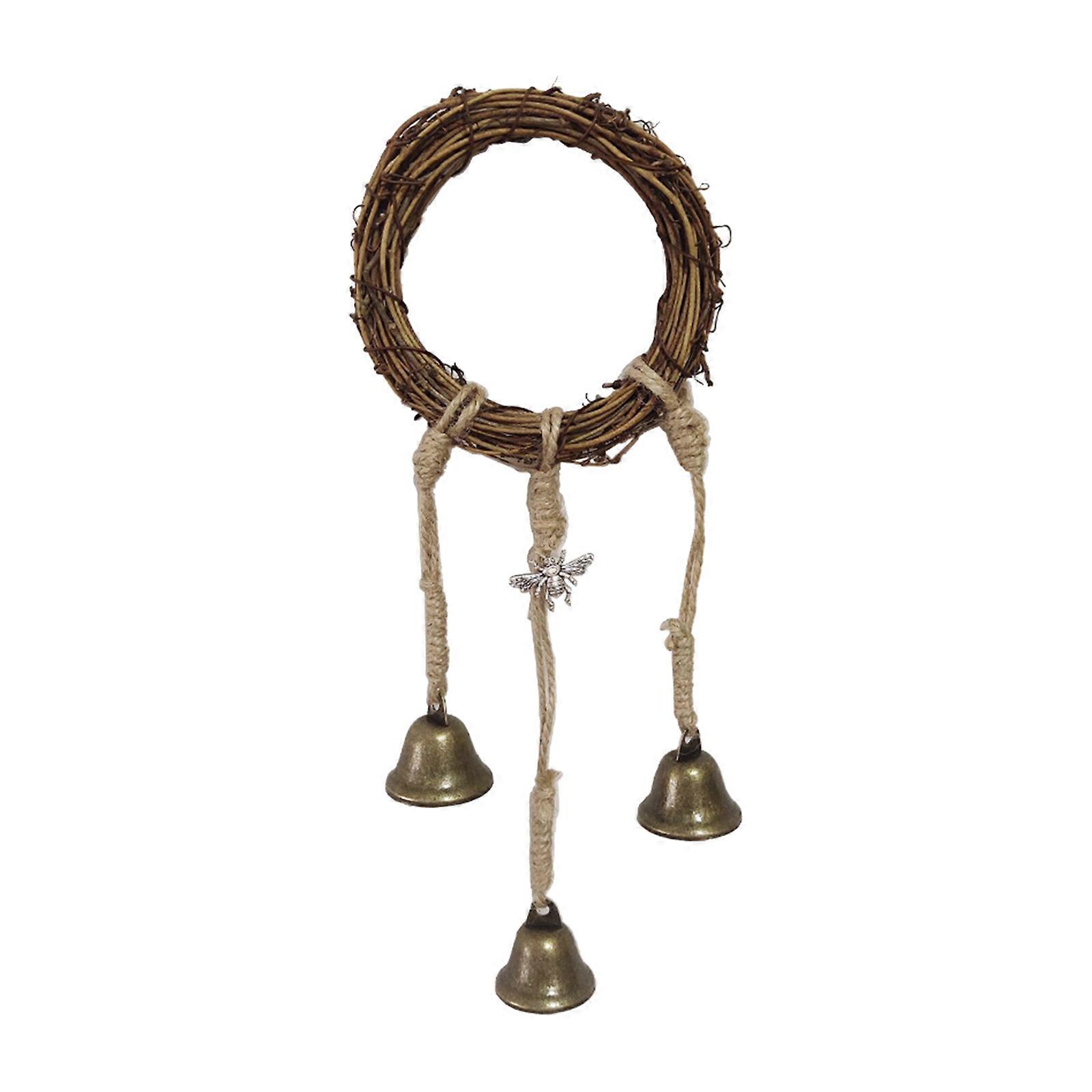 Hemp Rope Rustic Windbell for Porch Decoration