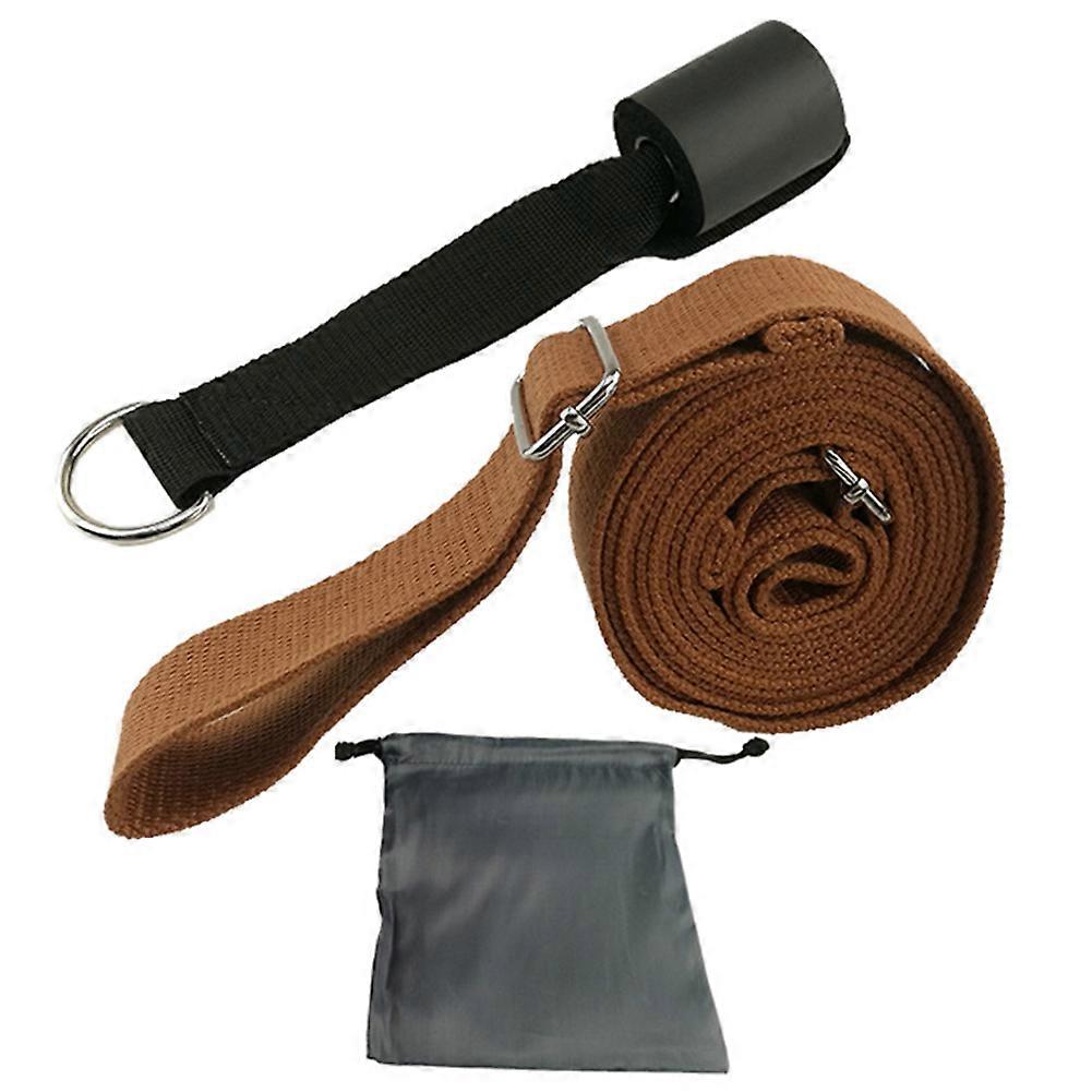 Strap for Yoga Stretch Bands with D-Ring Buckle for Daily Stretching Fitness