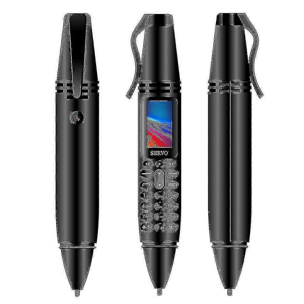 מיני טלפון סלולרי עט סגנון Bluetooth חייגן זעיר מסך נייד תמיכה Gsm