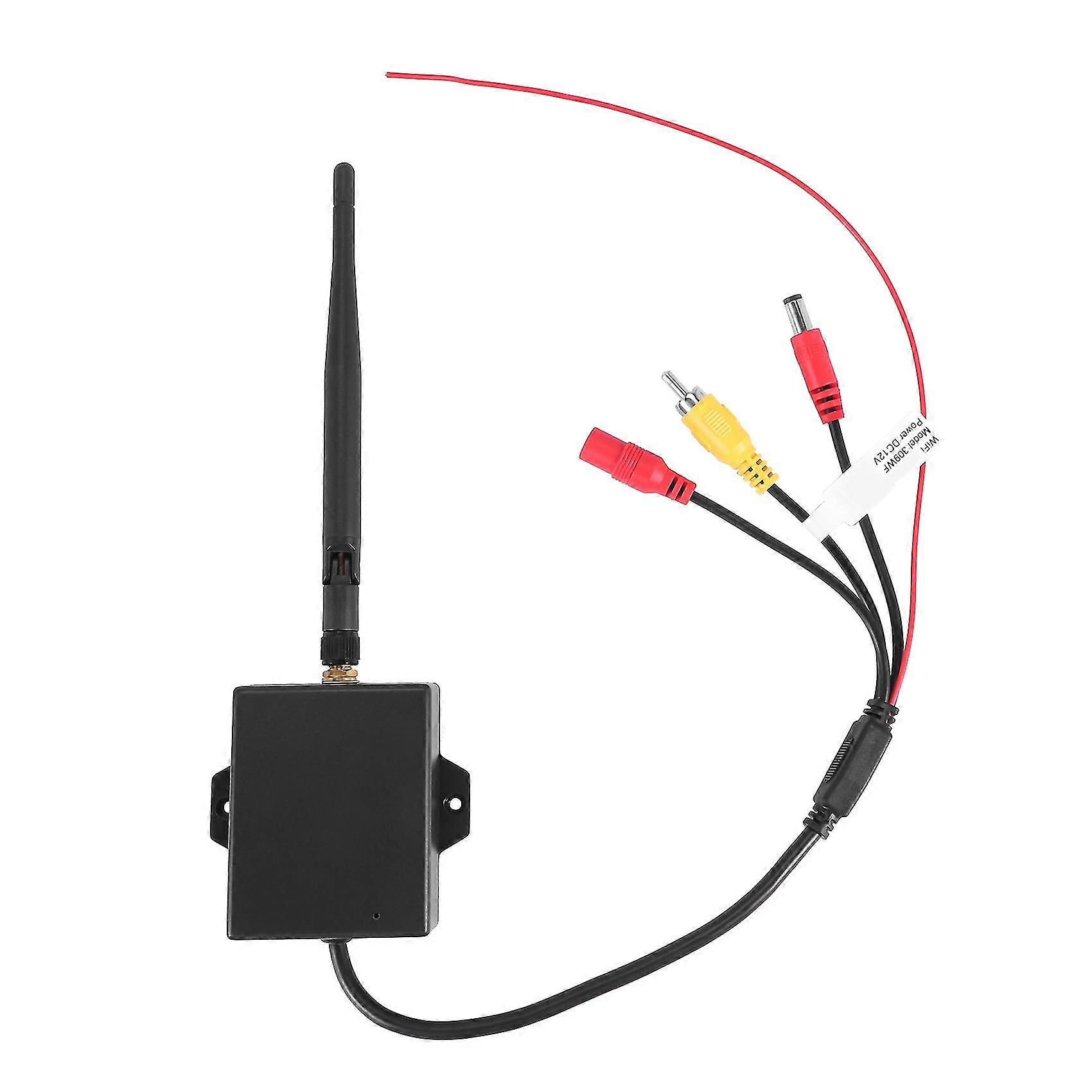 Wifi Wireless Transmitter Module Car Backup Camera Av Video Rear View Kits Black