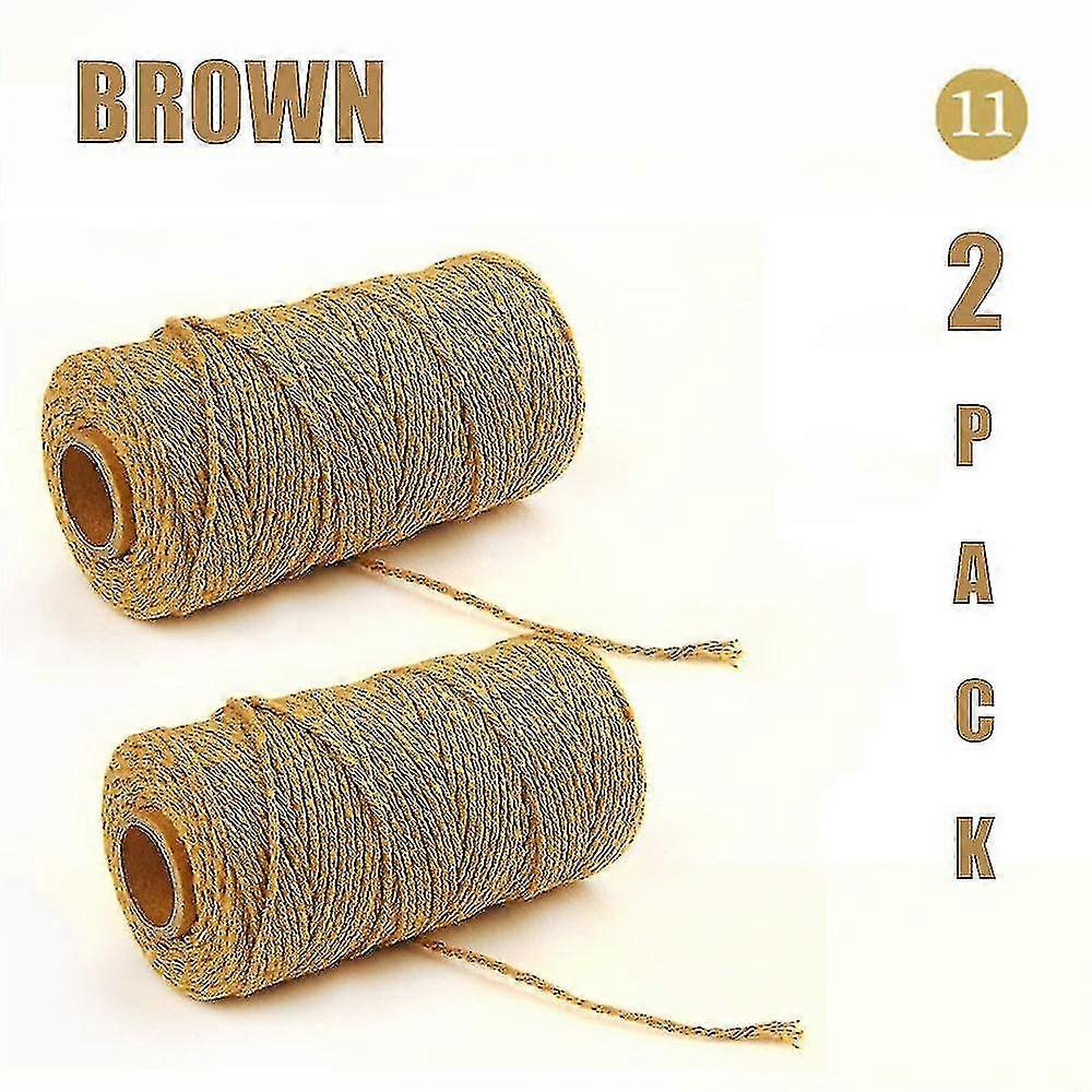 Natal Twine Cotton String Jute Twine, Tema de Natal Twine