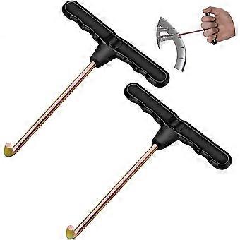 Trampoline Tool with Plastic Handle for Jumping Trampoline - Black2pcs 