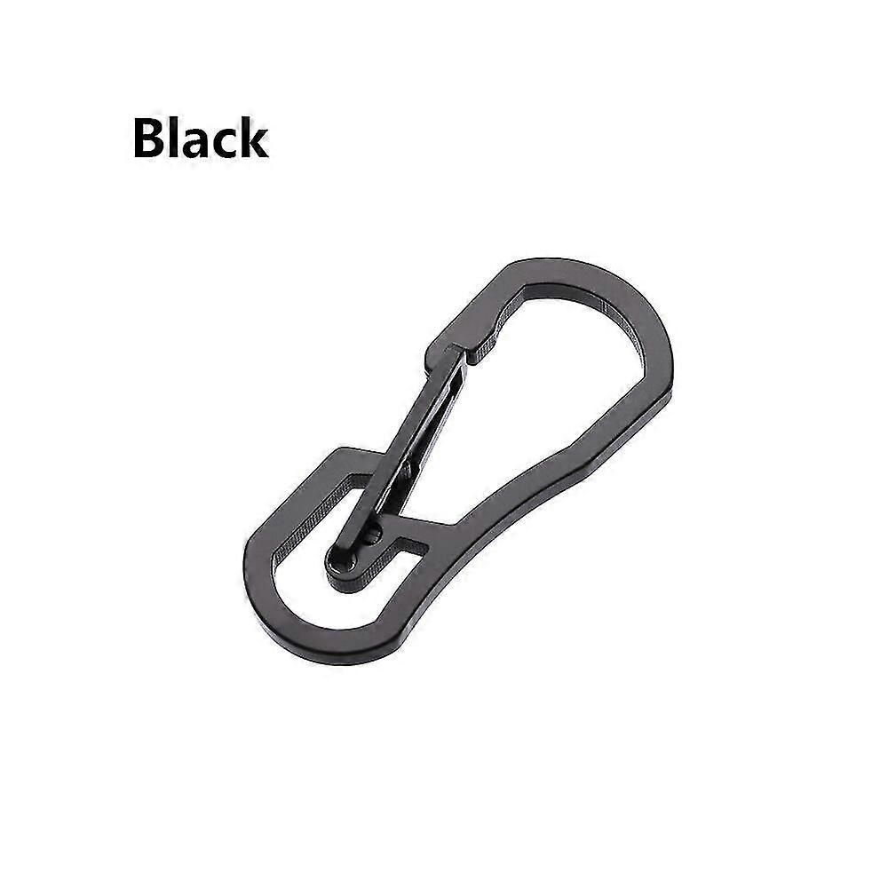 Creative 8 Shape Titanium Placat Carabiner pentru camping