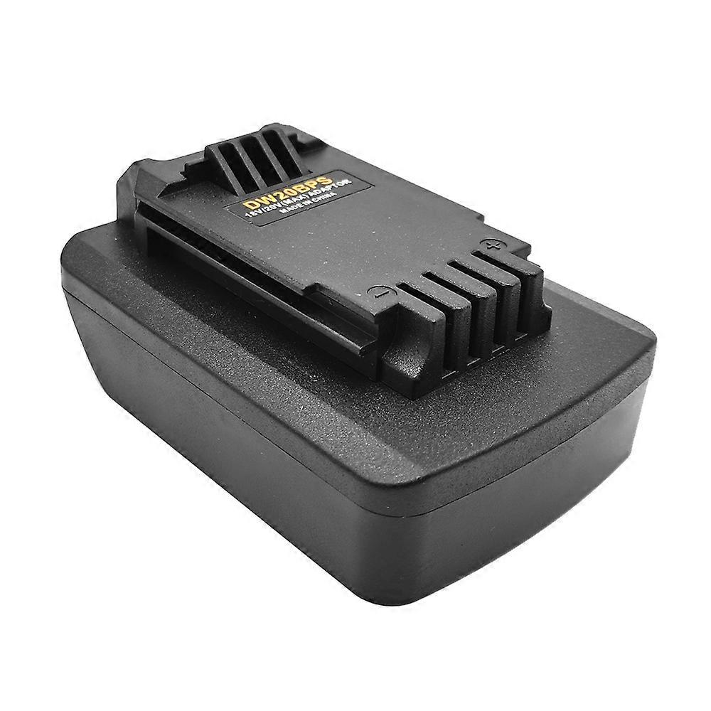 Battery Adapter for 18V/20V Lithium Battery Converted to Black& 18V 20V Battery Tool
