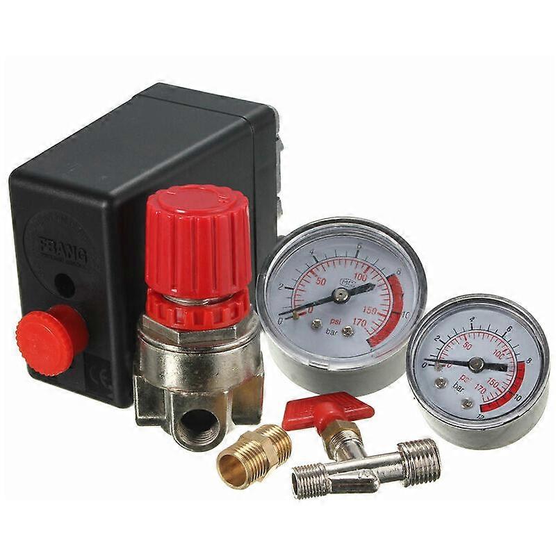 7.25-125 PSI Air Compressor Pressure Switch Control Valve for Air Compressor Gauge