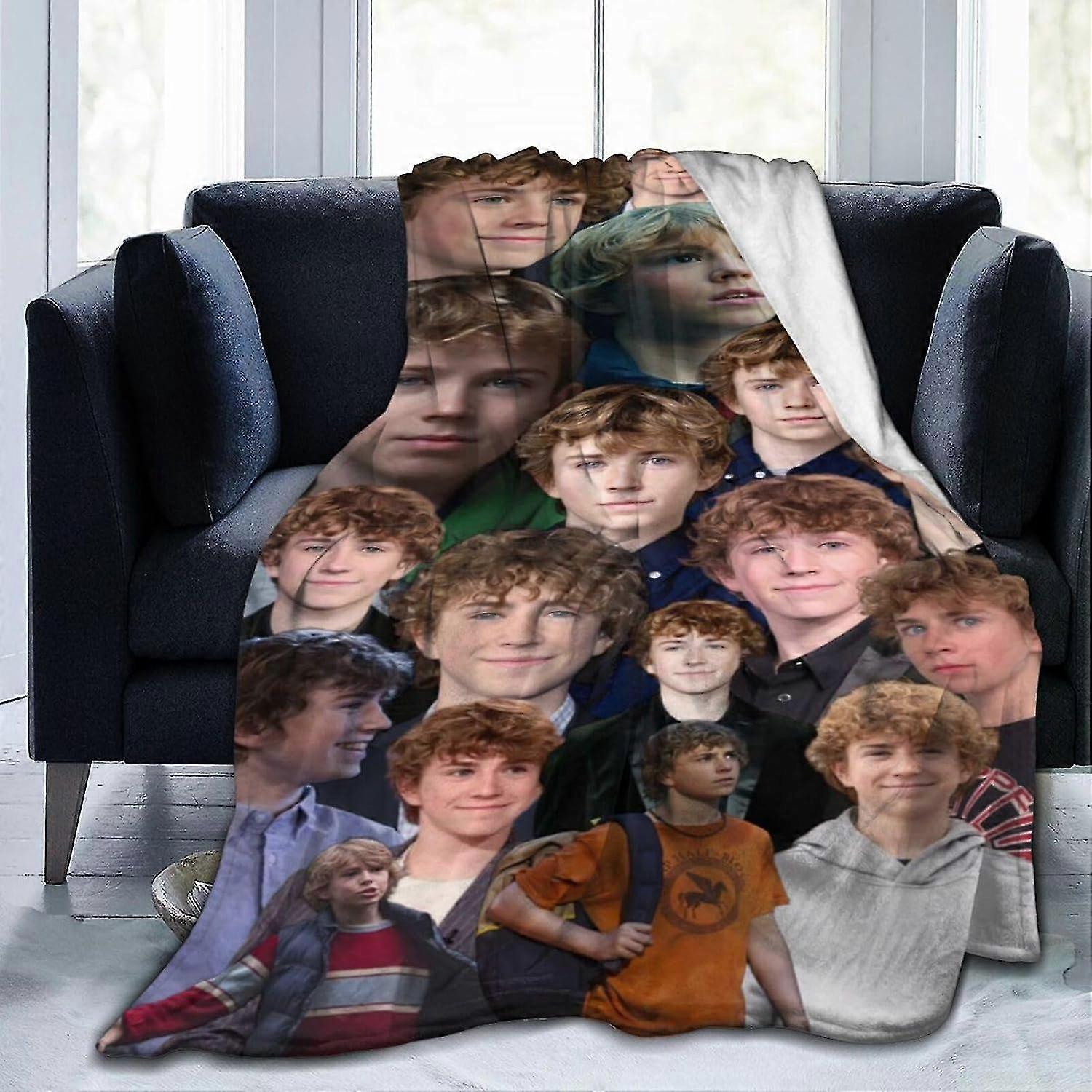 بطانية ووكر سكوبيل لينة ومريحة من الصوف الصوف رمي البطانيات هدية للديكور المنزلي أريكة مكتب سيارة التخييم ids12594