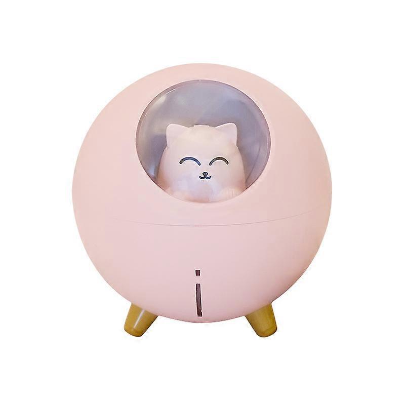 Cat Humidifiers Air Diffuser Portable Mini Humidifier with Night Light