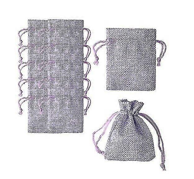 20個 パープルバーラップバッグ