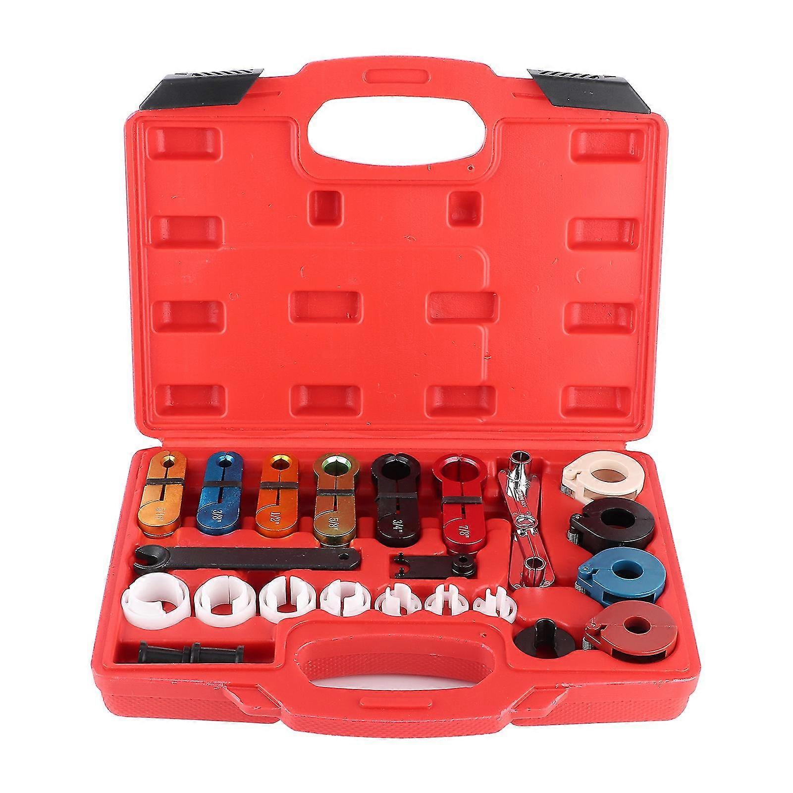 AC Fuel Transmission Line Quick Disconnect Kit - Engineered for Vehicles Auto Parts - Complete AC Fuel Line Accessory Set