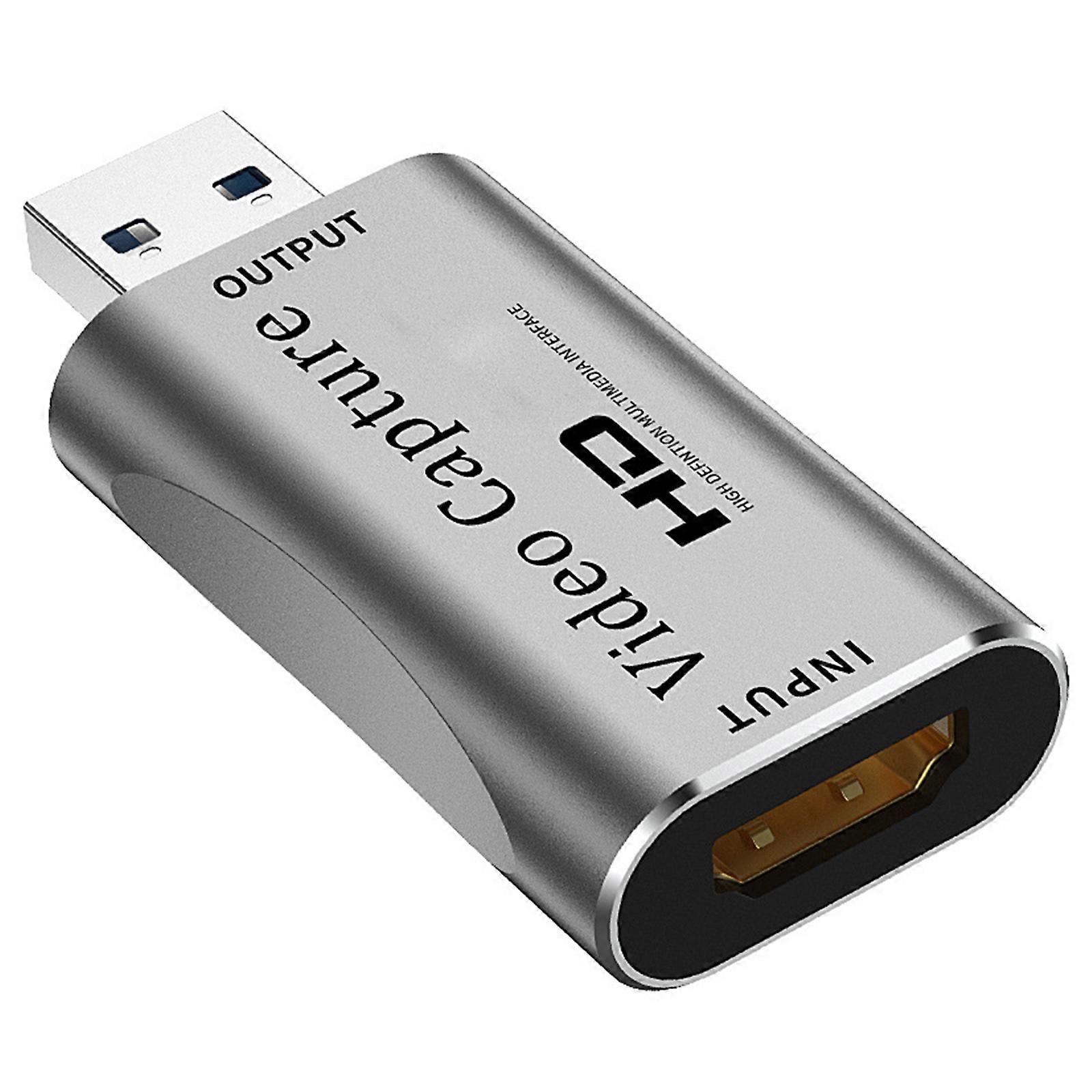 USB3.0 HDMI-compatible Grabber Recorder for Game DVD Camcorder Camera Recorder