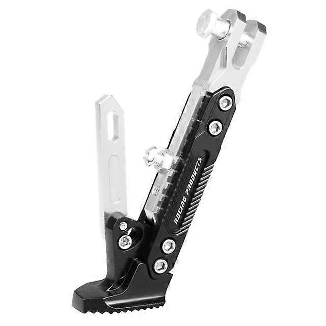 Adjustable Durable Metal CNC Motorcycle Foot Kickstand Electrombile Kick Side Stand Corrosionresistant M3 Doot Support Bracket