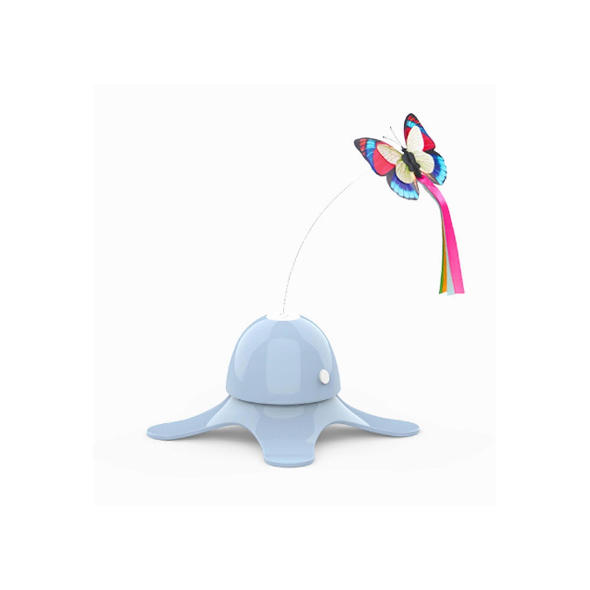 Electric Cat Toy Butterfly Funny Cat Stick Self-hi Interactive Toys