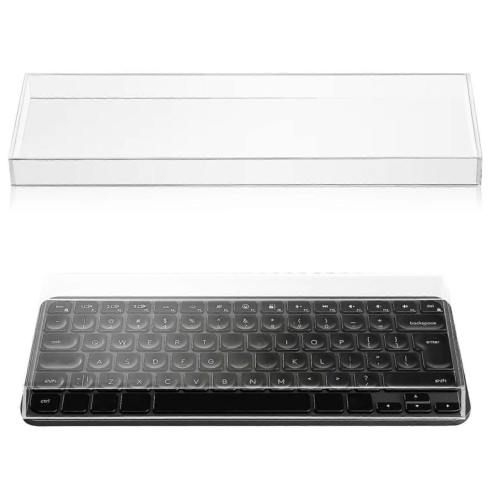 Housse de clavier Protecteur de clavier Housse anti-poussière pour clavier Housse de clavier en acrylique Housse de clavier pour ordinateur portable
