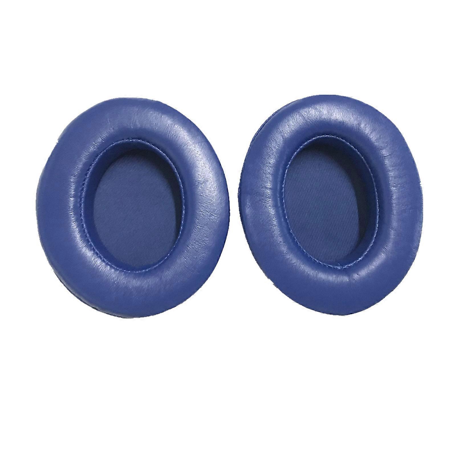 Lamb skin Premium Replacement Ear Pads for Beats SOLO2.0 wired - Blue