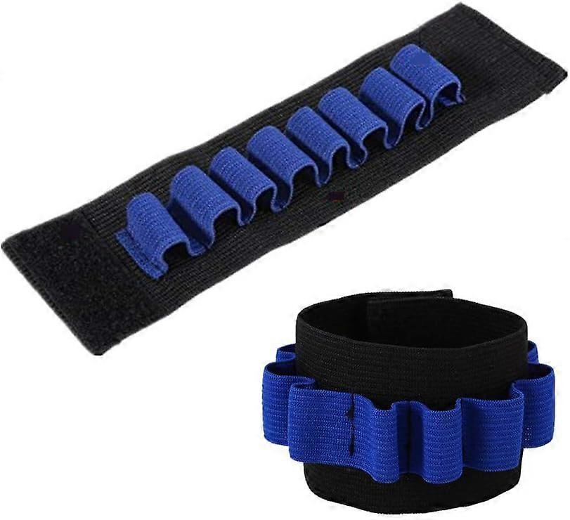 2pcs EVA Soft Bullet Gun Bullet Dart Munition Lagerung Bullet Rack Handgelenkschlaufe mit Munitionsgurt