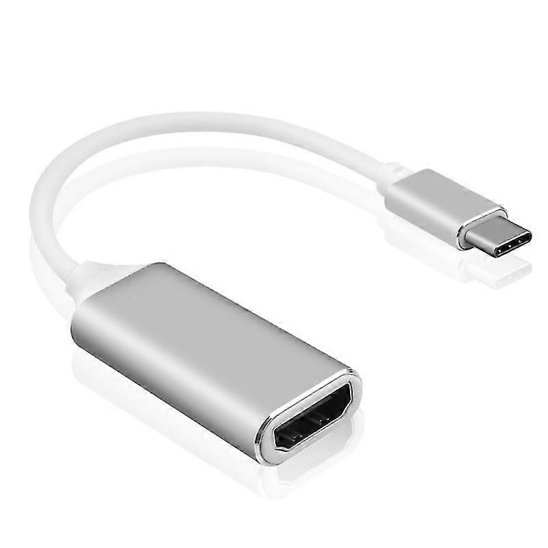 Adaptador USB Tipo C USB 3.1 (usb-c) Para adaptador compatível com Hdmi masculino para feminino