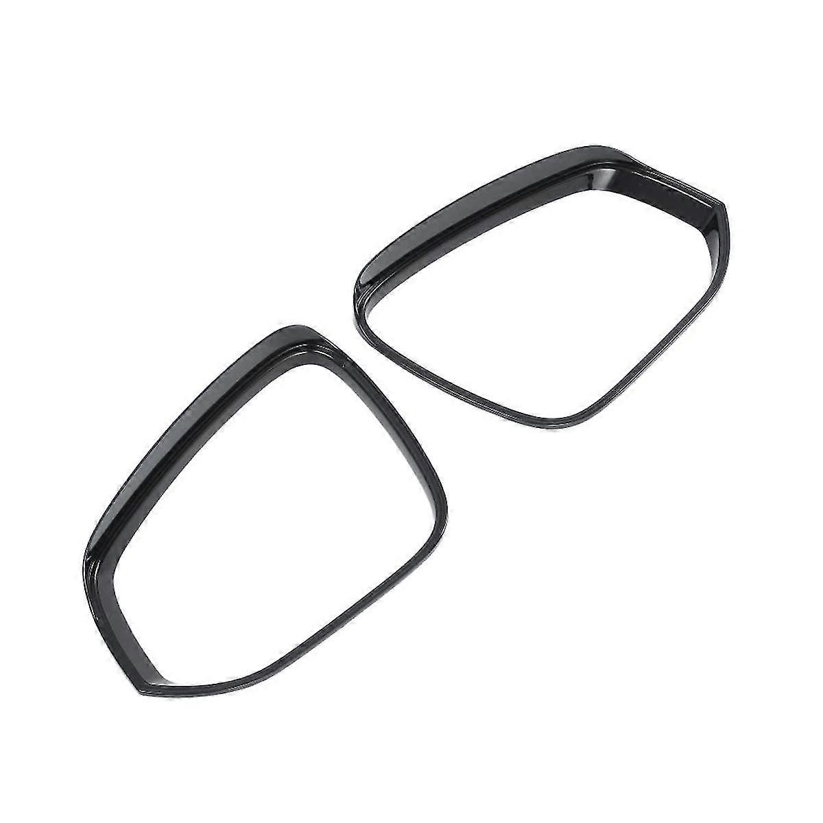 1pair Car Rearview Mirror Rain Eyebrow Frame For 2022 2023 Side Mirror Rain Brow Decoration Cover