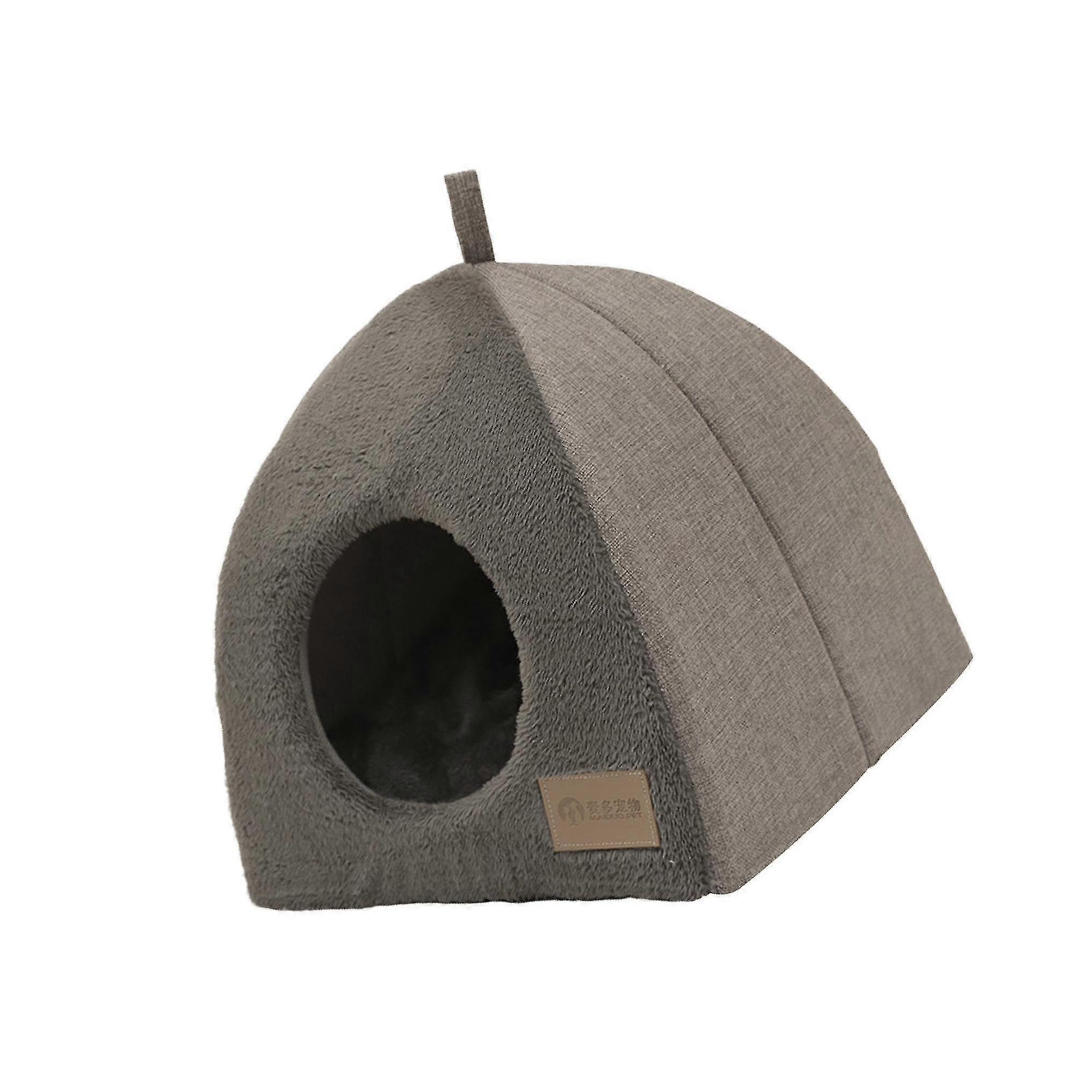 1/2 Comfortable Cat House Pet Supplies Nest With Pad Kitten Puppy Non