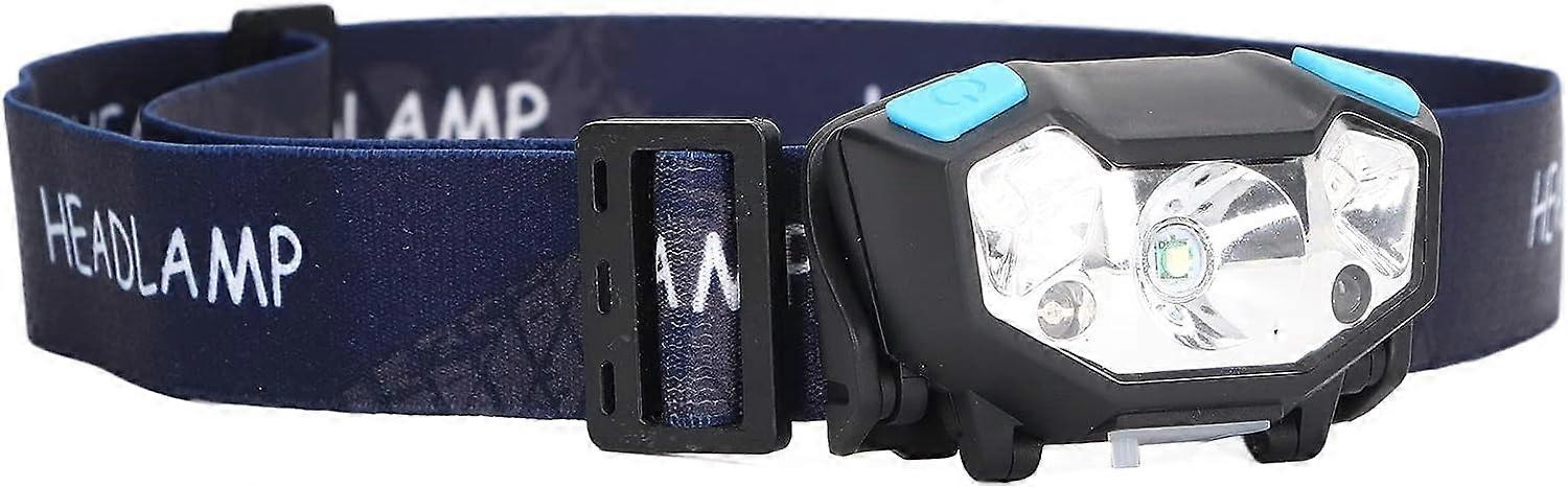 Headlight USB Rechargeable Waterproof Headlight 300LM 70 Outdoor Sensor Adjustment