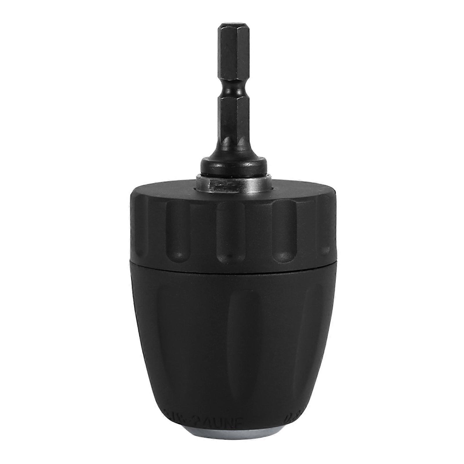 Quick Change 1/4-Inch Hex Shank 0.8-10mm Clamping Capacity Keyless Drill Chuck